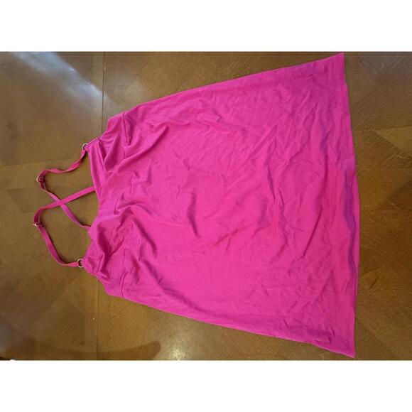 Cacique Tops - Cacique Pink Sleeveless Nightgown Size 1X